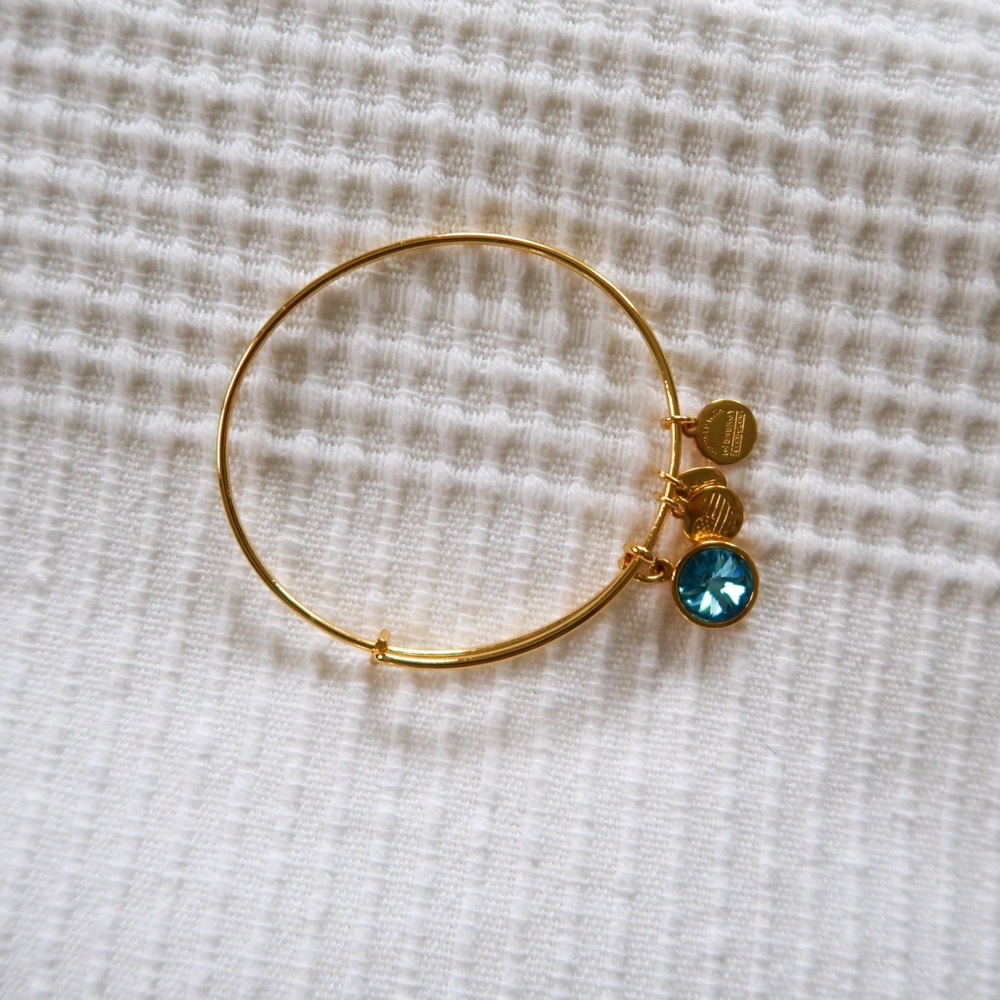 Alex and Ani March Birthstone Bracelet